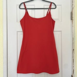Cherry Red Abercrombie Traveler Athletic Dress 🍒